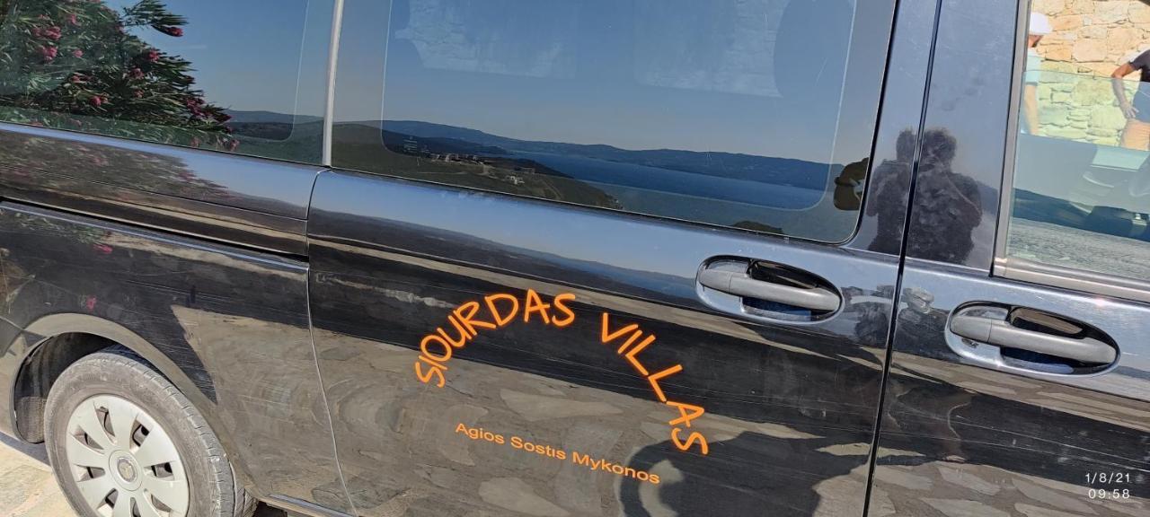 Siourdas Mykonos Villas Agios Sostis  외부 사진